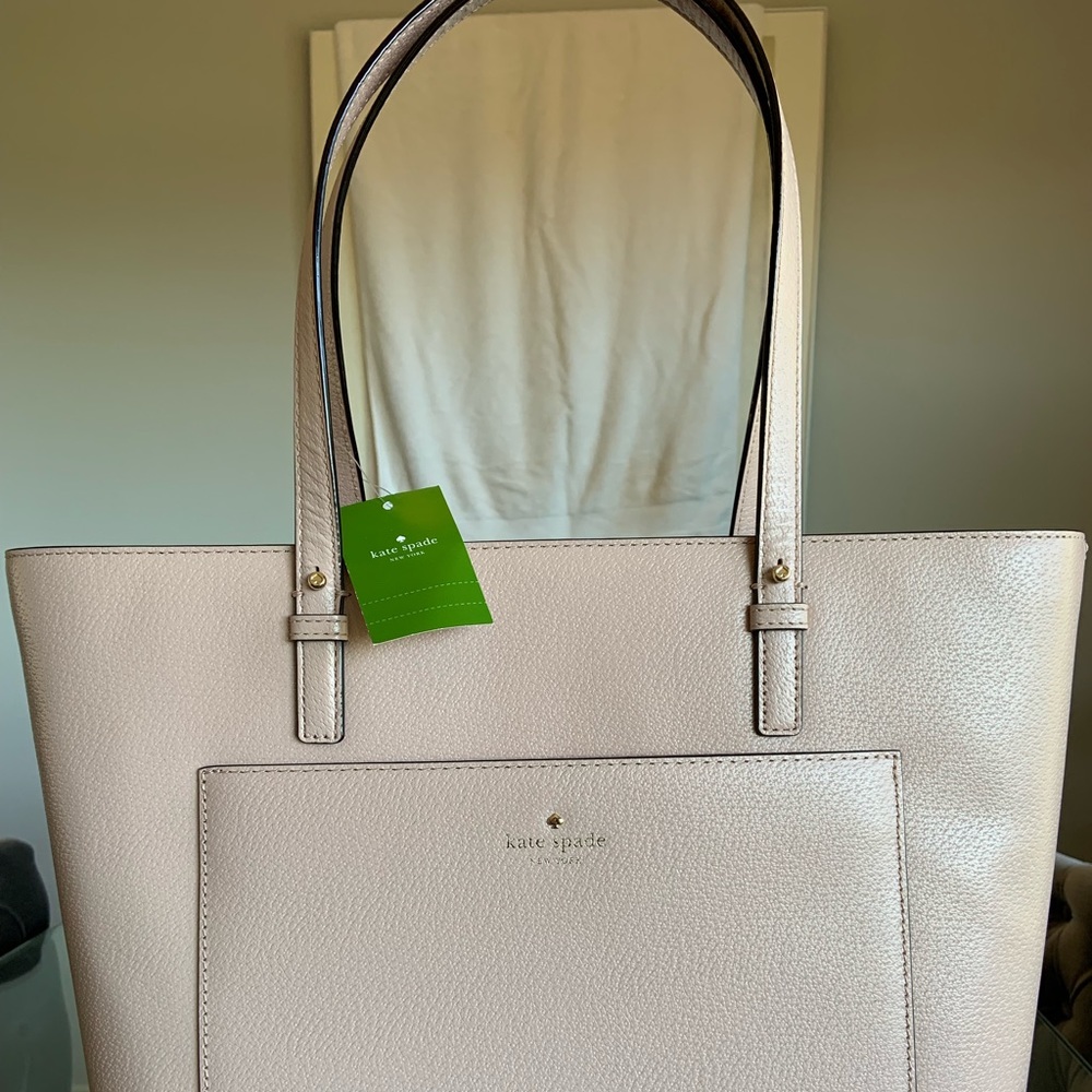 Brand New Kate Spade Sadie Warmvellum Tote